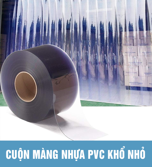 Cuộn màng nhựa PVC trong mềm khổ nhỏ